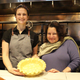 Ashley Danello with her student, Gwen Ihnat (Photo: Kevin Pang)